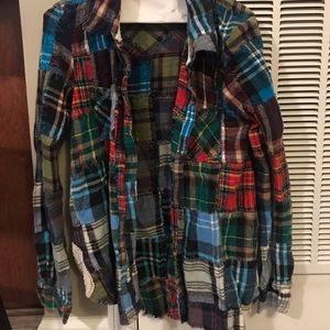 We the Free free people patchy flannel